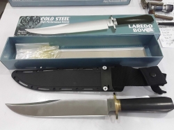 Cold Steel laredo bowie knife 0-1 tool steel blade with sheath