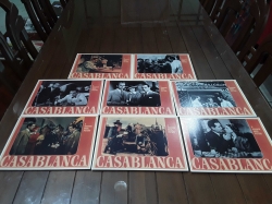 Casablanca 1942 film 8x USA lobby cards