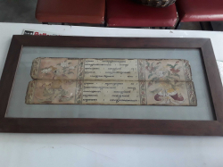 Antique Thai story frame