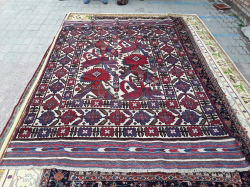 Wool on Wool Berjista from Afgan Modern Design 186x272cm