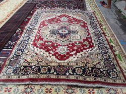 Persian Floral Design wool on cotton 153x205cm