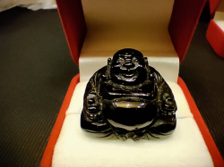 Tourmaline happy buddha ( w. 24 grams)