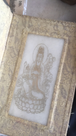Handmade ritual white jade holy book of Chinese empire