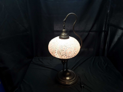 Pink Mosaic Lamp