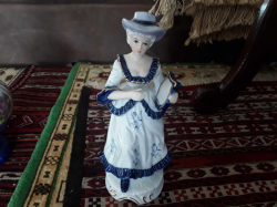 Handpainted German Figurine of a Lady