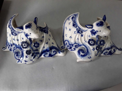 2x Delft Wall pocket