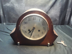 Antique table Clock with key