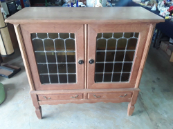 Wooden cabinet (some damage)