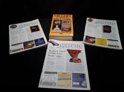AN old milers antique price guide & 3 antiques gazette