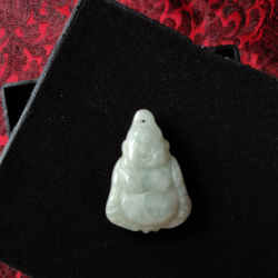 appy buddha jade pendant