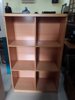 Wooden shelf