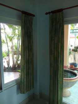 Lot of Curtain with line