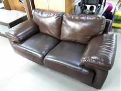 Brown sofa some damage 90*185*70 cm