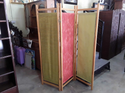 Wooden 3 panel screen