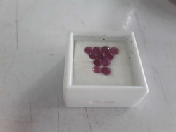 11x small Thai ruby 2.5 carats