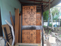 Steel Door with framed 97x215cm