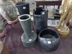 4pcs Japanese vases