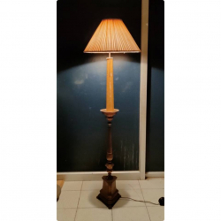 An antique Floor lamp