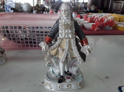 A porcelain figure