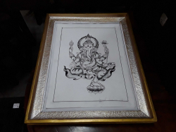 GANESH Pencil Drawing by Artist 'R'