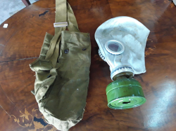 Soviet Union Army Gas Mask with Bag