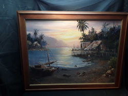 Large Oil Painting on canvas 70x90cm