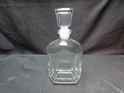 A very heavy unusual decanter
