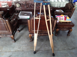 Pair of crutches