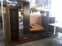 TV Display cabinet with cupboard and Drawers 60x242x170cm
