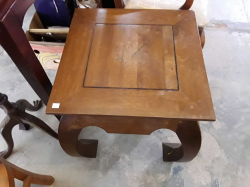 Wooden side table