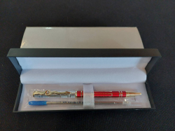 Collection Rinaldini ''Metal Ballpen + Spare refill in gift box'