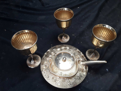 A Set of Gold 24k.Teapot
