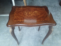 An Italian Inlay Side Table.