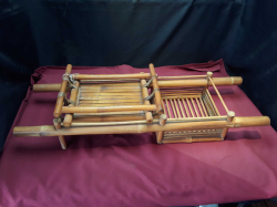 Bamboo shelf decorations