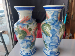 A pair Thai vases