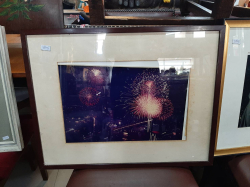 Fireworks Picture with frame 