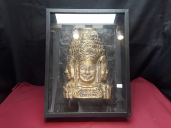 Khmar Buddha Head in Frame