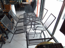 Garden Set 1 Table & 6 Chairs
