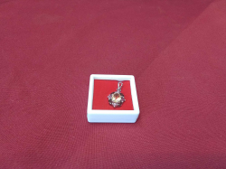 Ladies Pendant With 3.8 Carats Rubies+ Citrine