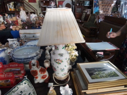 Lamp with shade