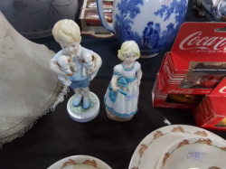 2x Worcester Figurine