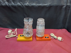 2x Table lamps