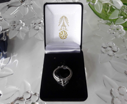 Dark Sapphire ring