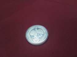 2000 Australian Olympics 1 Ounce Silver Coin-Emus-Unc.