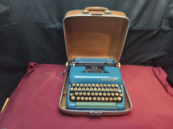 Smith-Corona Typewriter With Case.