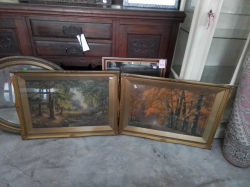 Pair Of 19Th Century Gilded Pictures Frame