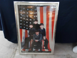 The Beatles Picture With Frame. 
72x52 cm.