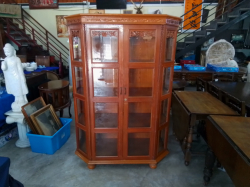 Wooden Carved Cabinet Thai Style.
W.120 D.50 H.169 Cm.