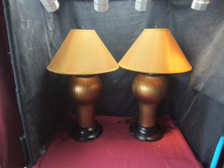 A Nice Pair of Table Lamps.
H.72 Cm.