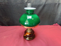 Green Oil Lamp.